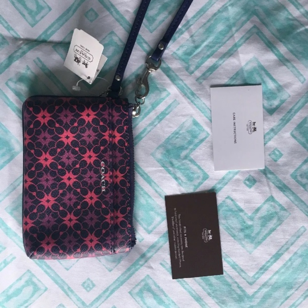 Coach wristlet